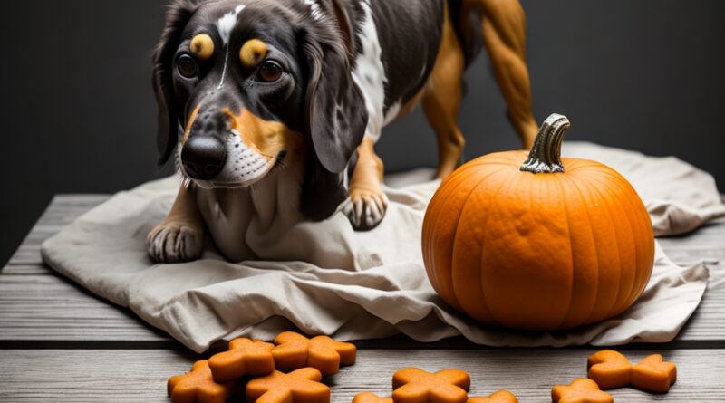 pumpkin dog treat recipes